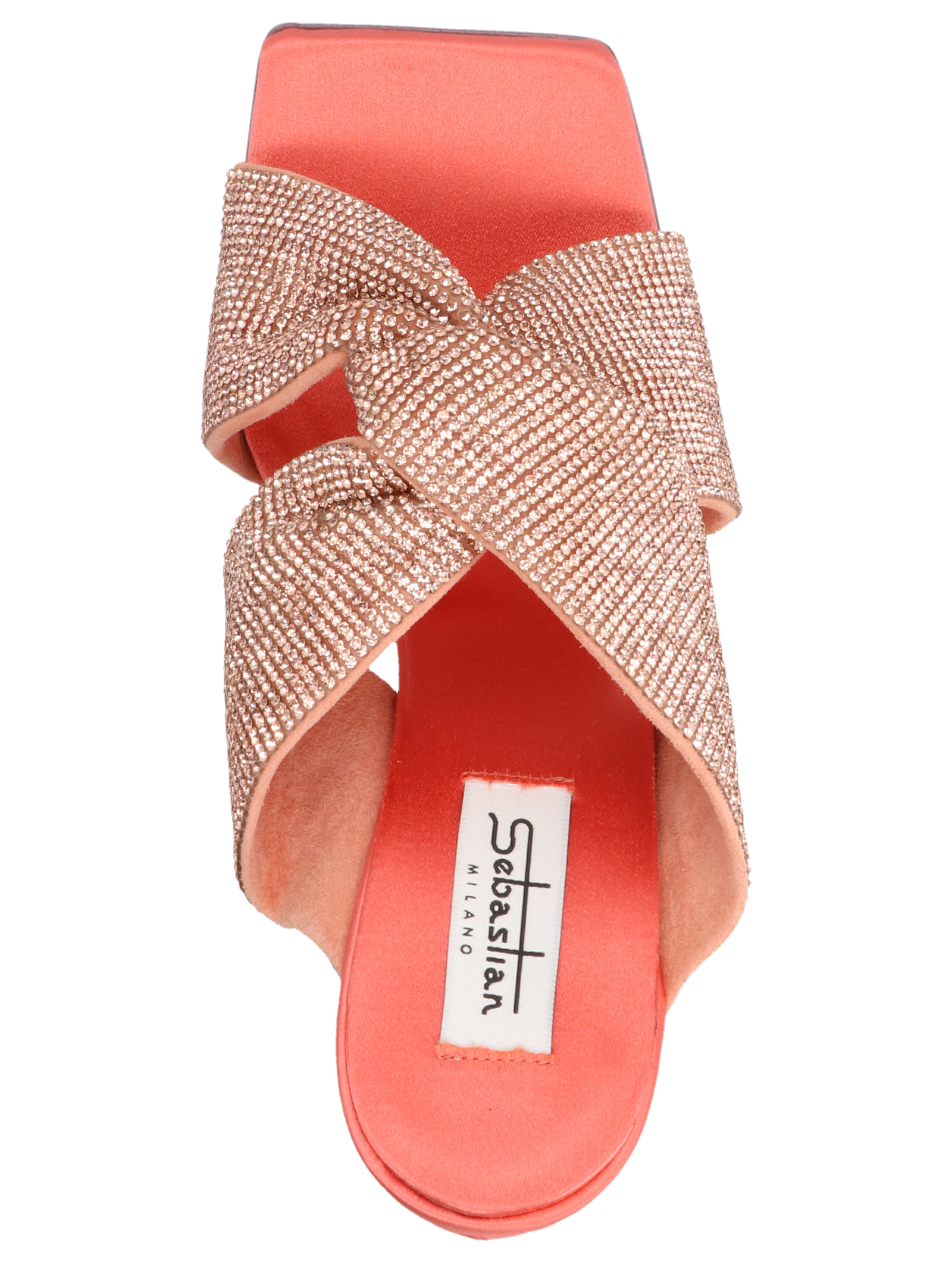 Sebastian Pink Paris Heels In Nude