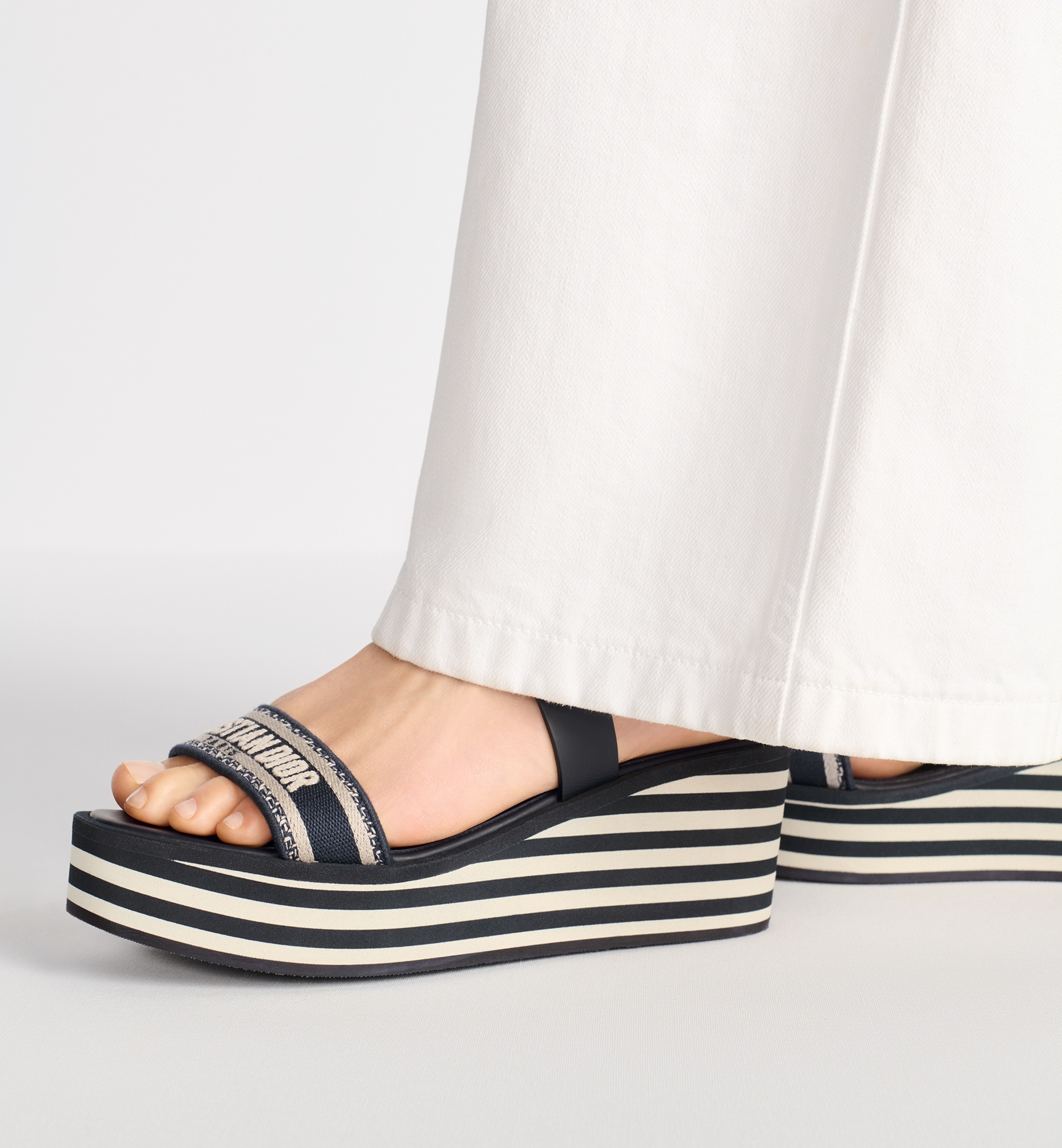 Dior Dway Wedge Sandals