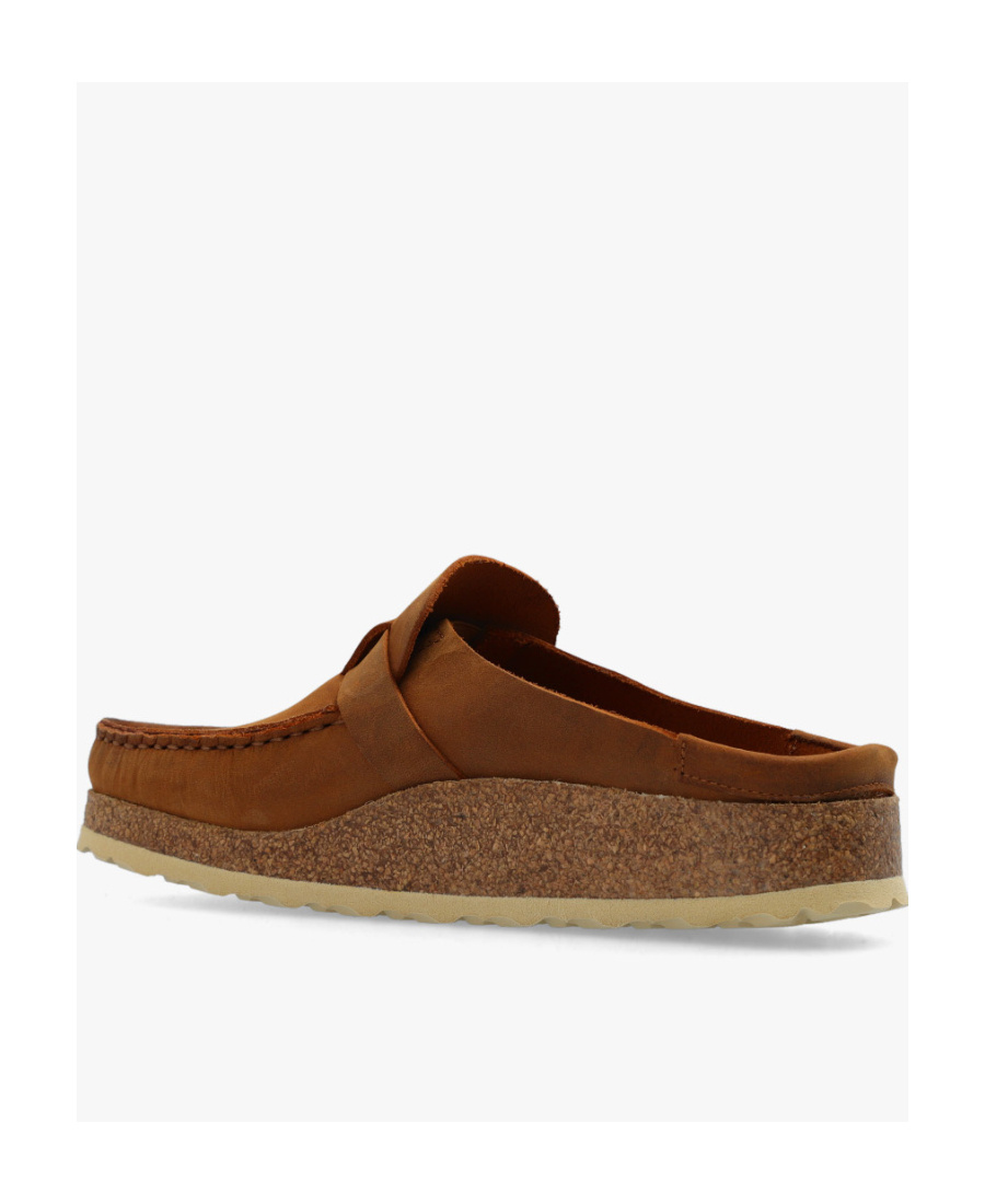 Birkenstock Buckley 30mm Mules In Brown