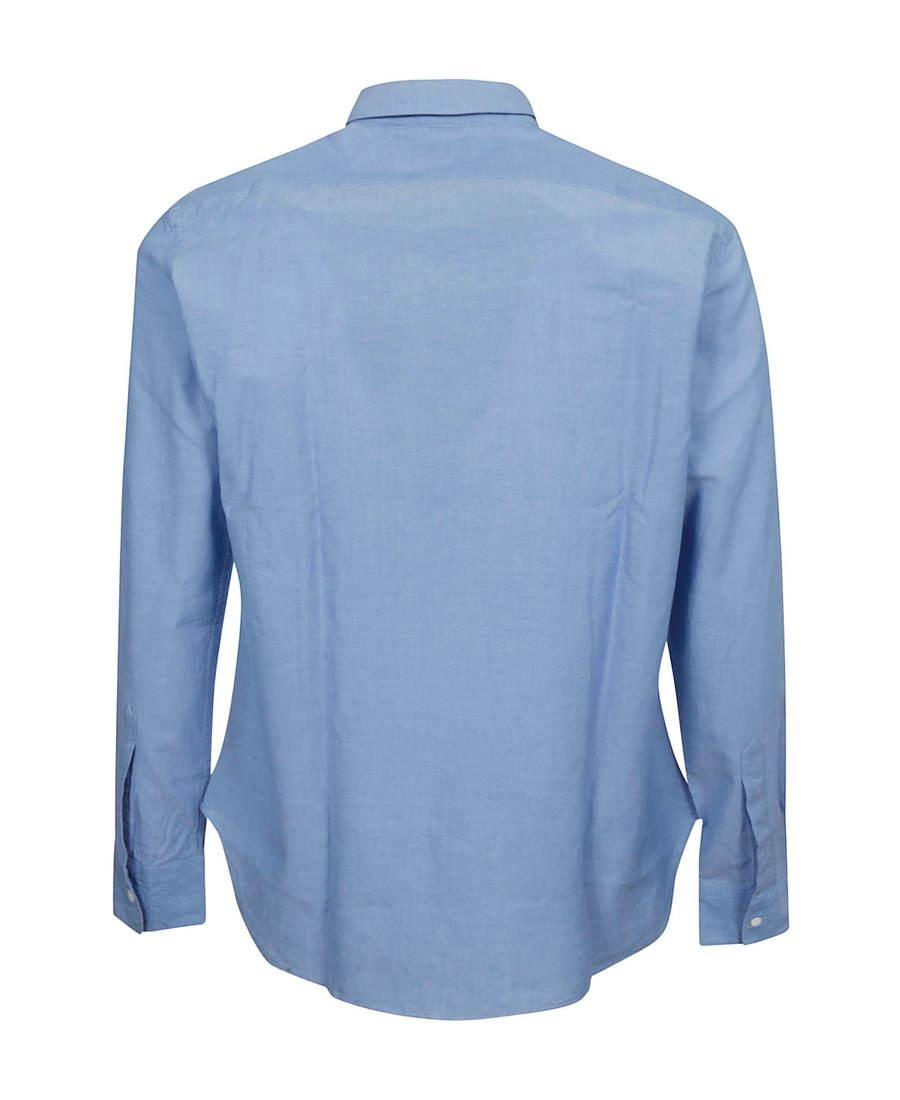 Aspesi Plain Shirt In Blue