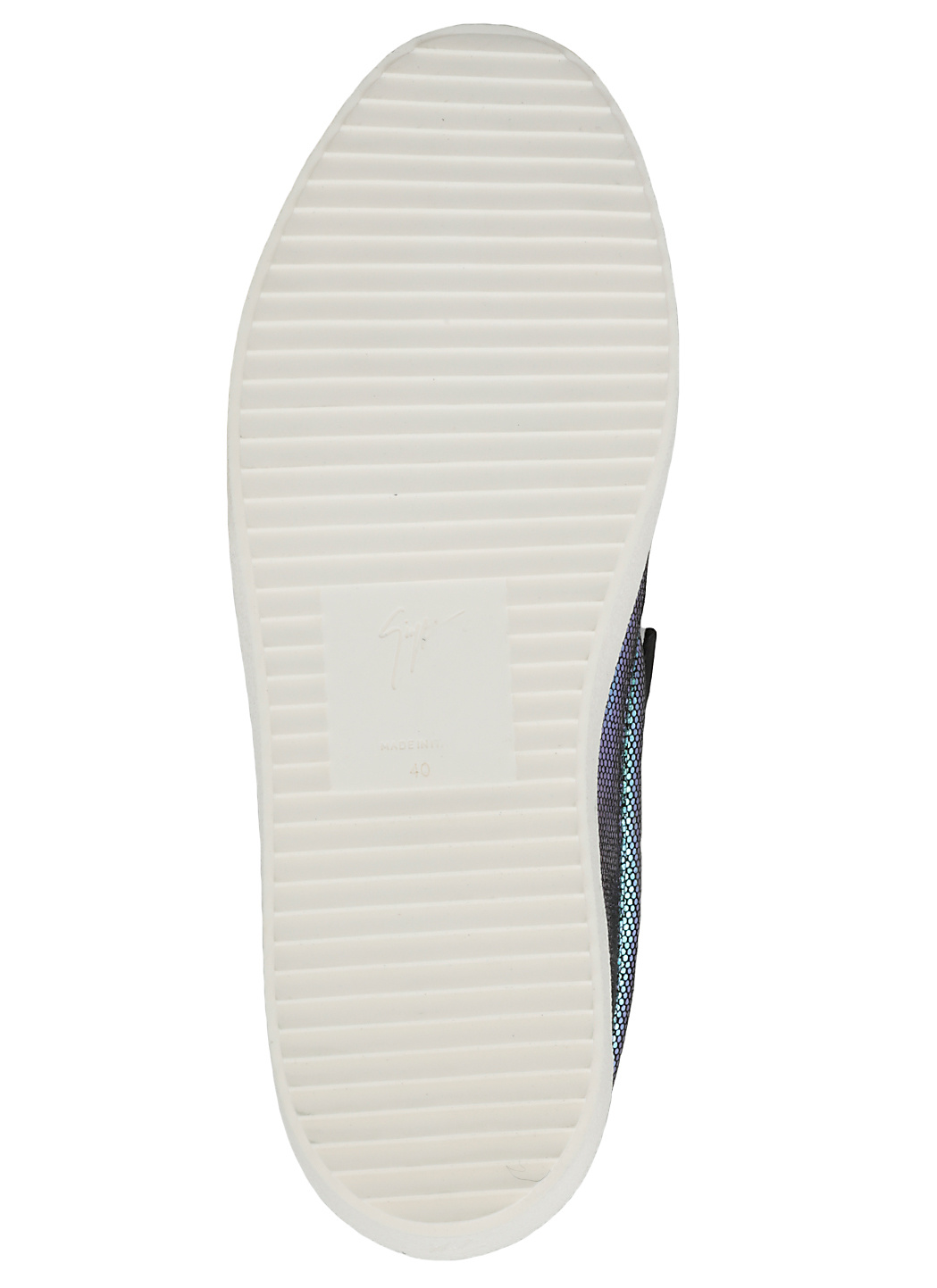 Giuseppe Zanotti Side Zip Sneakers In White