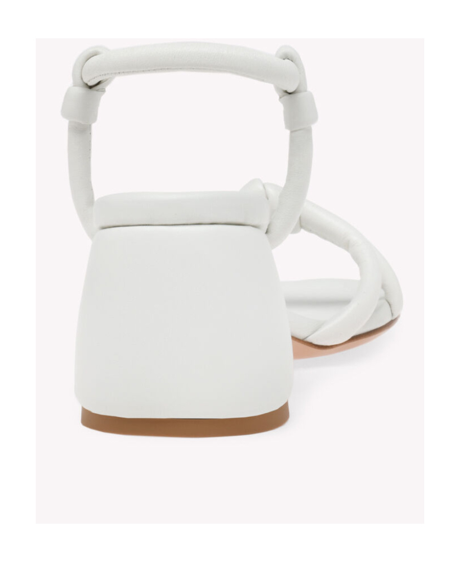 Gianvito Rossi Cassis 70mm Leather Sandals In White