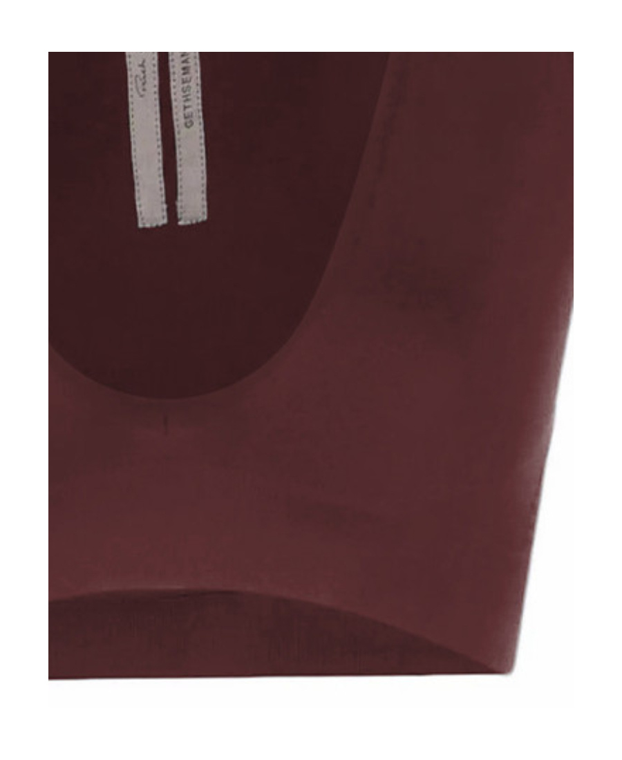 Rick Owens V-collar Corset Vest In Red