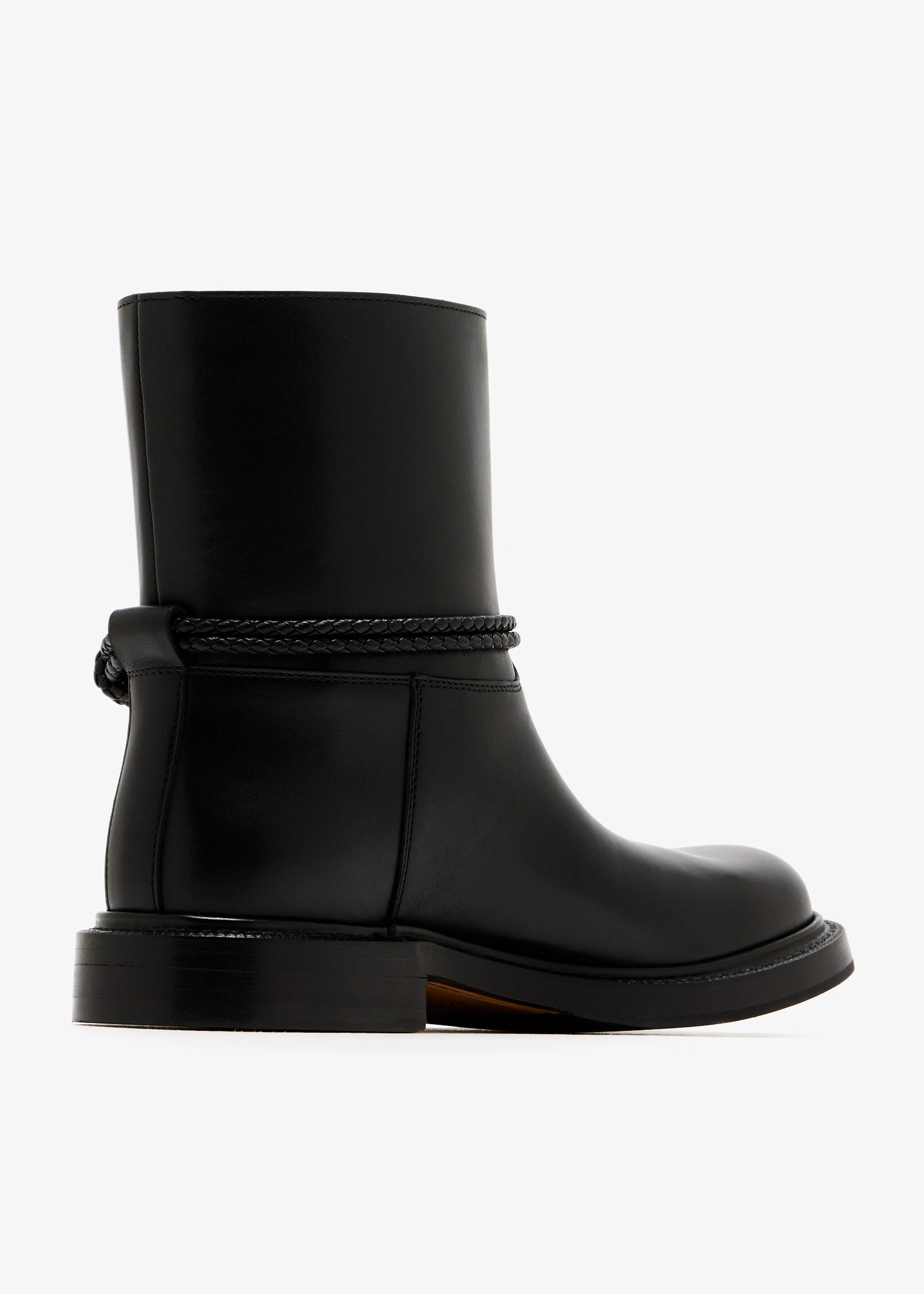 Bottega Veneta James Ankle Boots Featuring Decorative Hardware In Black