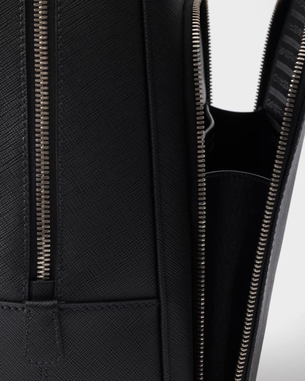 Shop Prada Saffiano Backpack