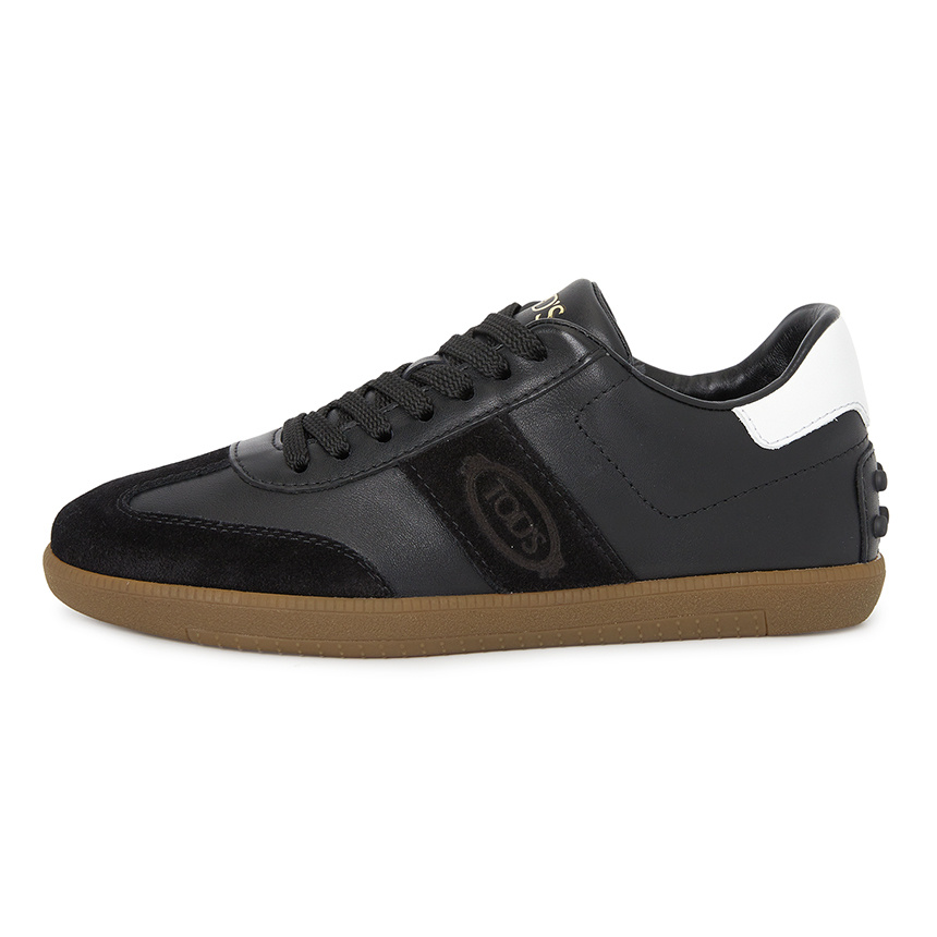 Tod's Lace-up Low-top Sneakers In Black