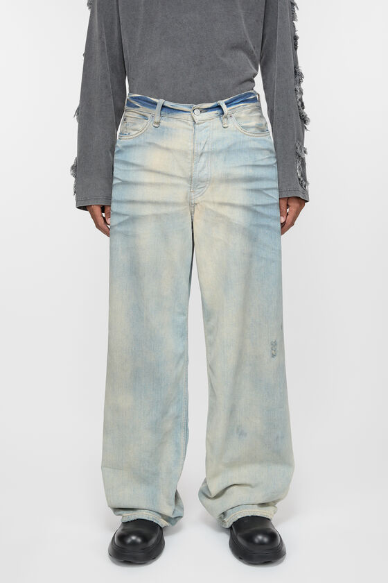 Acne Studios 1981m Loose-fit Jeans In Gray