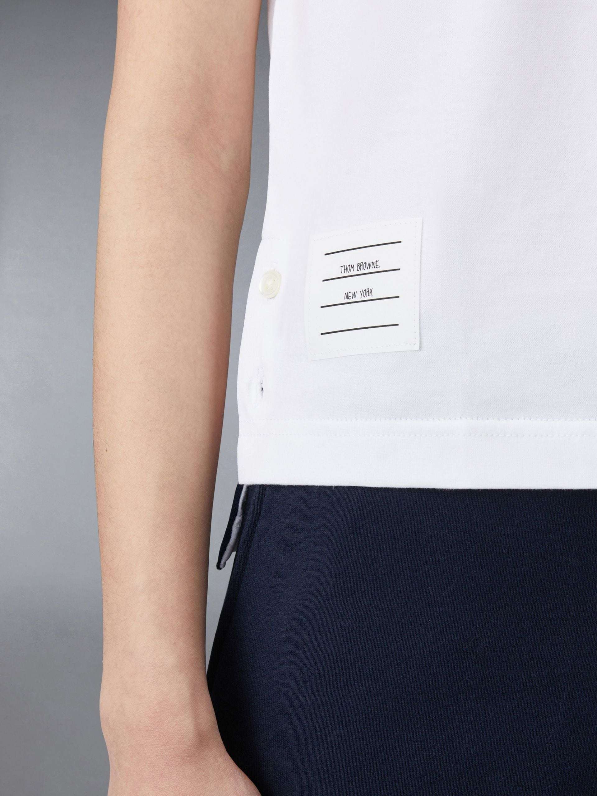 Thom Browne Cotton T-shirt In White