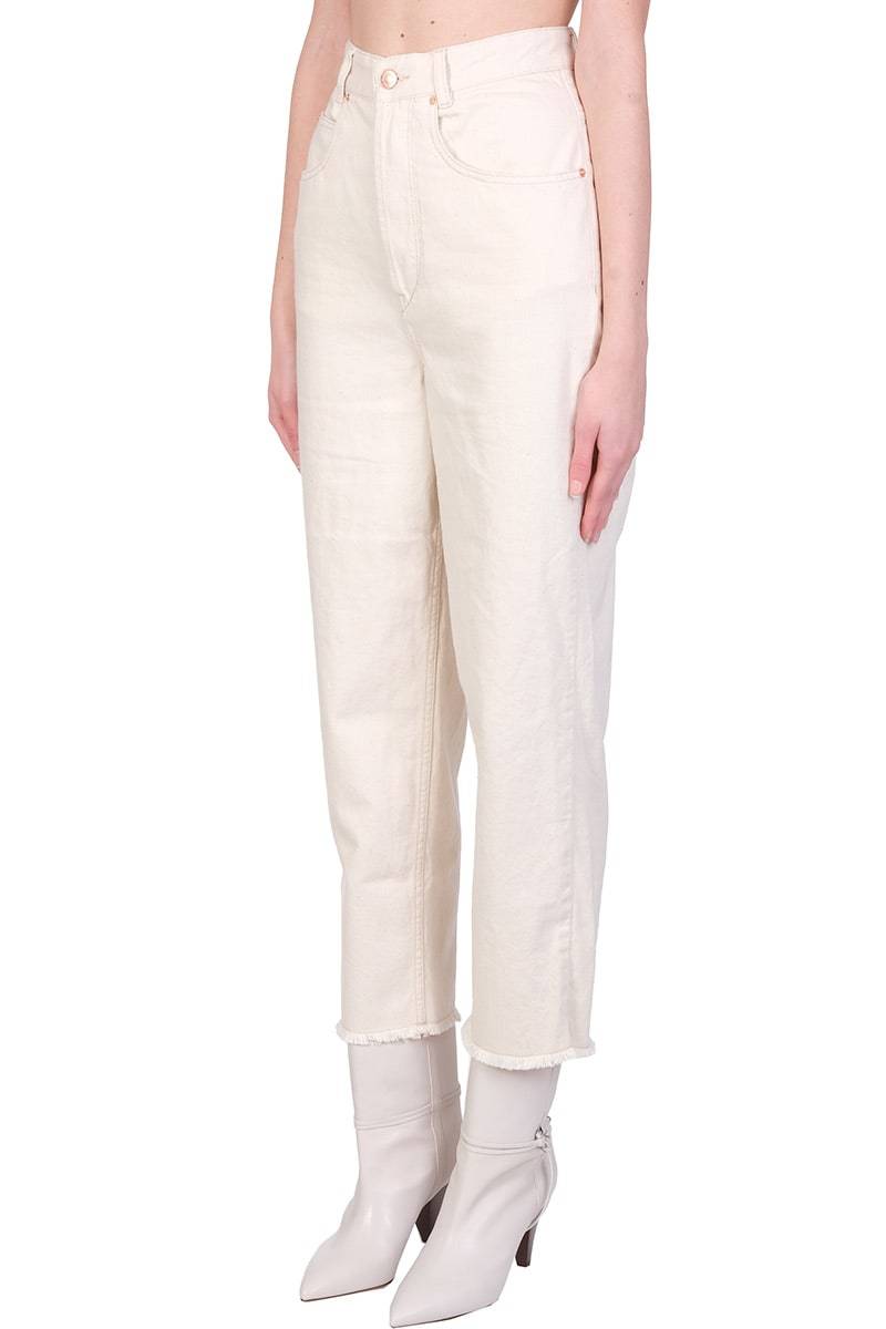 ISABEL MARANT MIDDLE WAIST SLIM JEANS
