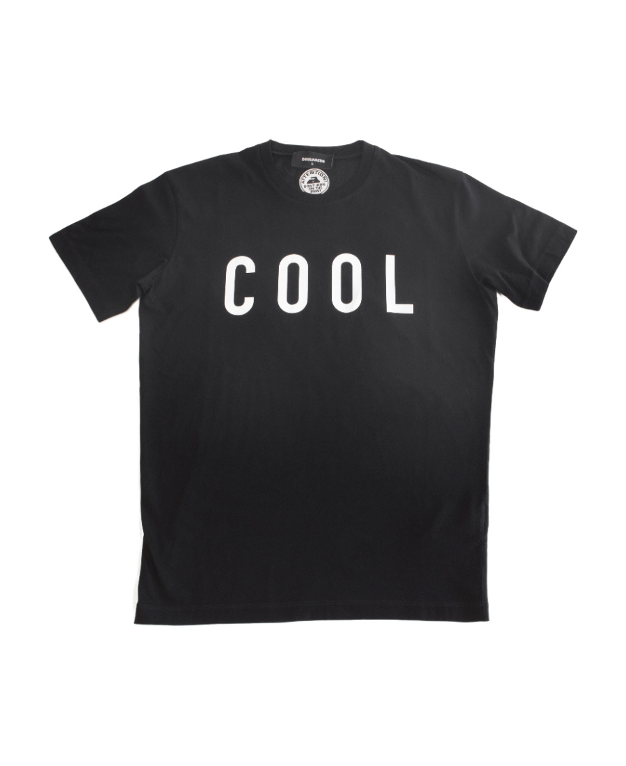 Dsquared2 Open-necked Black Shirt