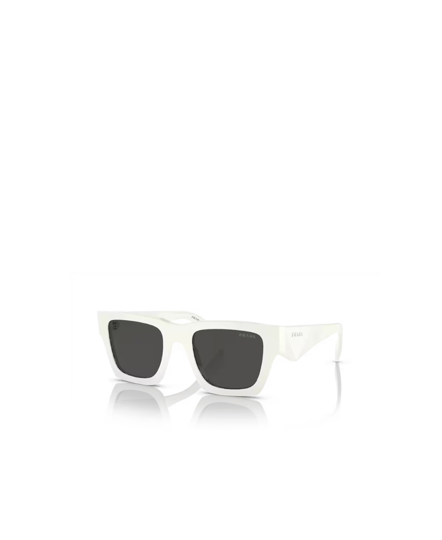 Prada Square Frame Sunglasses Sunglasses In White