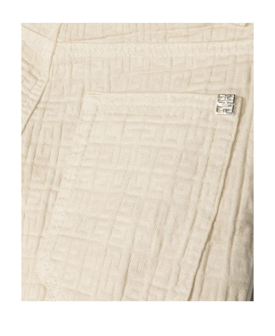 Givenchy Logo Shorts In Nude