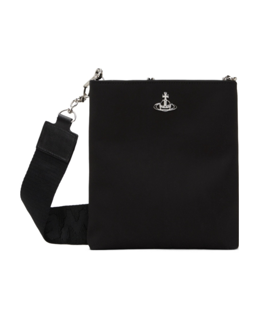 Vivienne Westwood Squire Square Cross-body Bag In Black