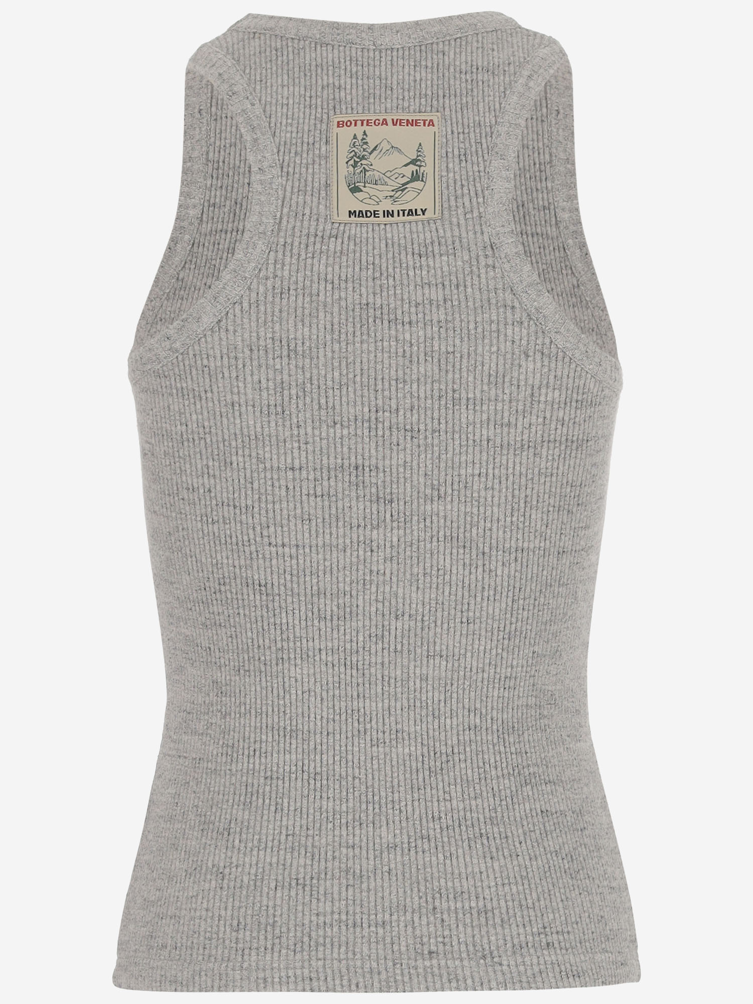 Bottega Veneta Ribbed-knit Cotton Tank Top