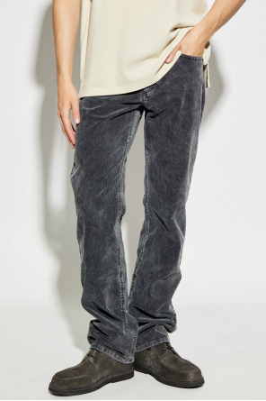 Isabel Marant Belt Loops Slacks In Black