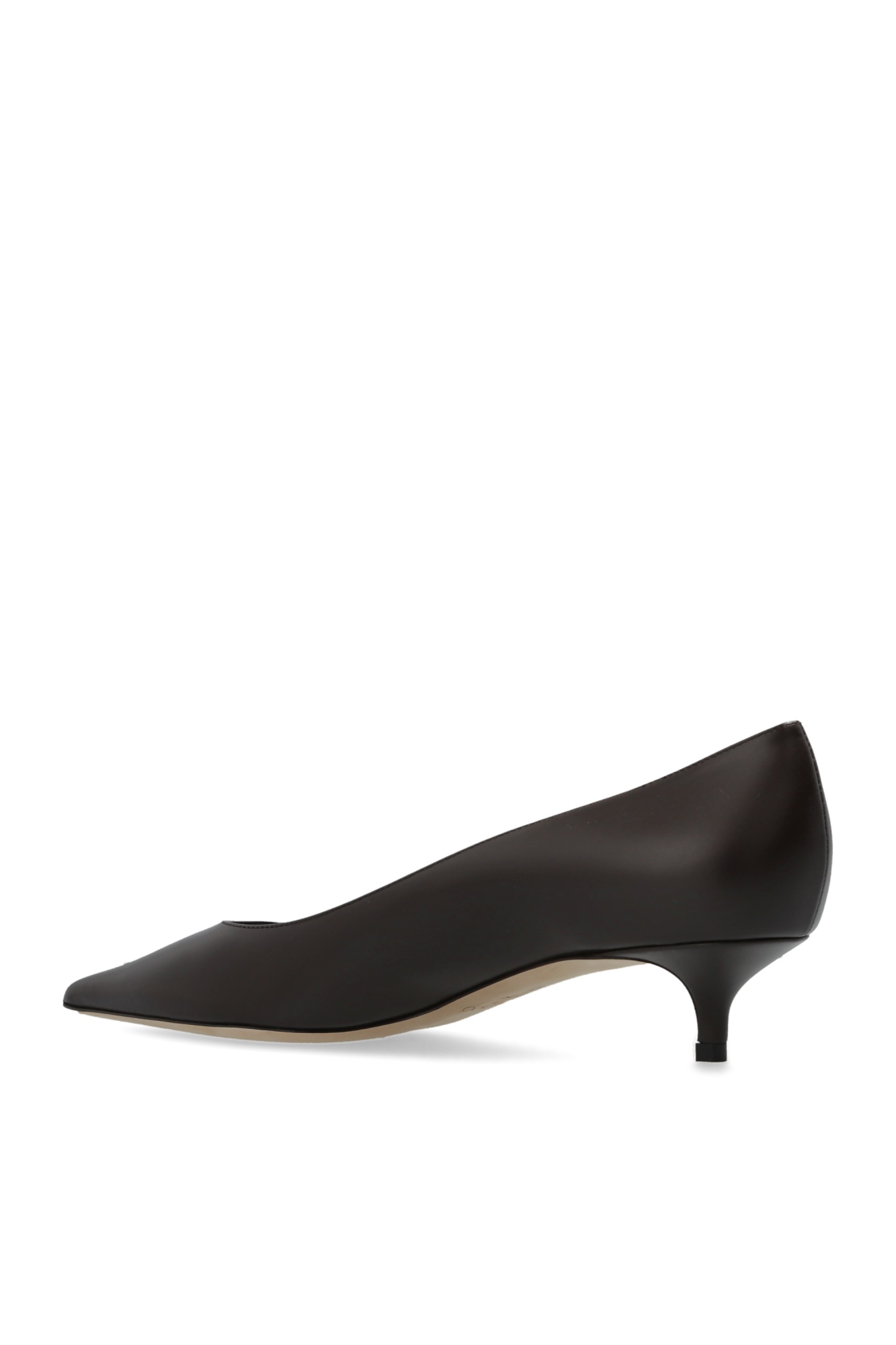 Jimmy Choo Amelia Pointed-toe Pumps In Brown