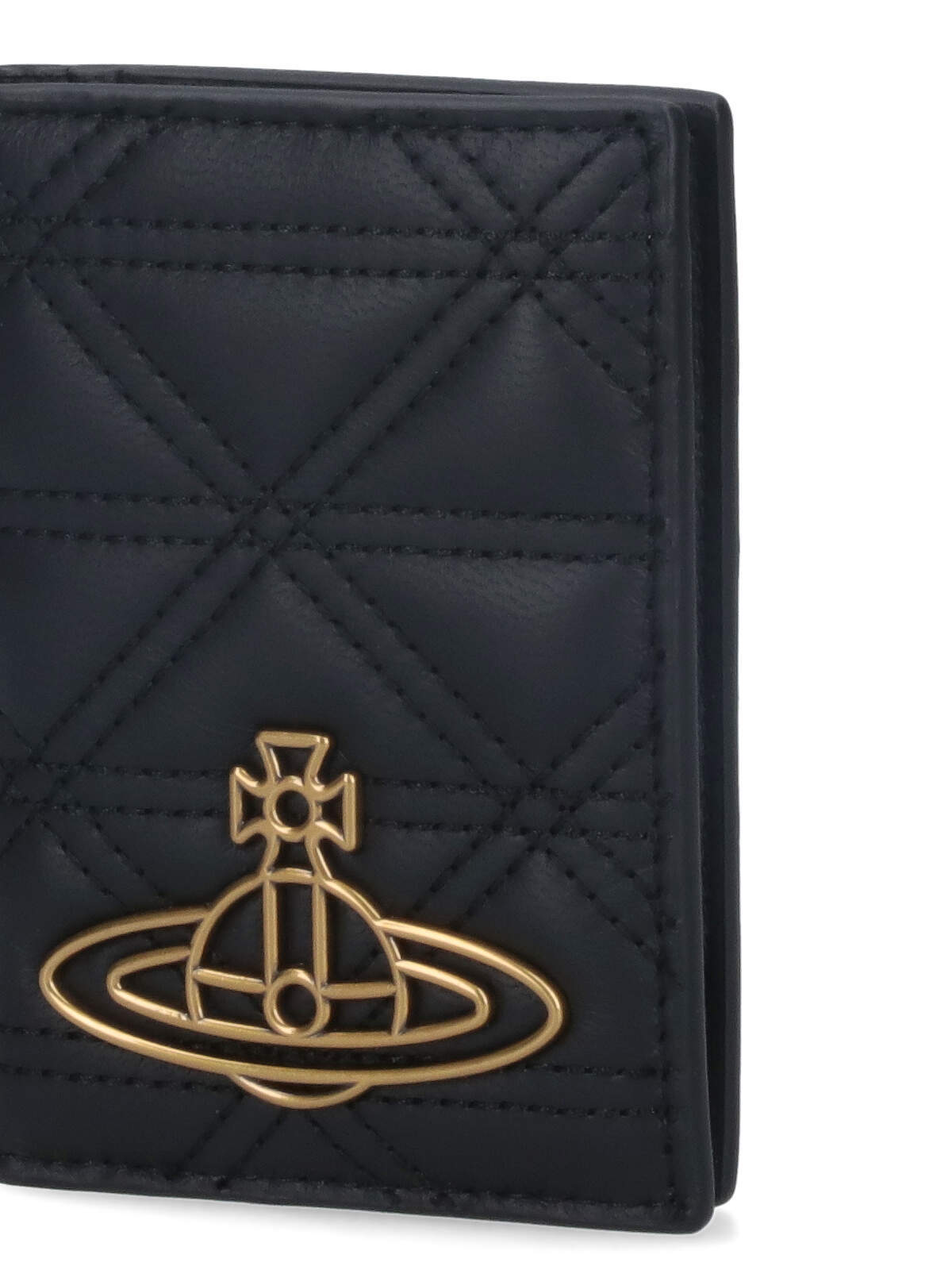 Vivienne Westwood Logo Wallet In Black