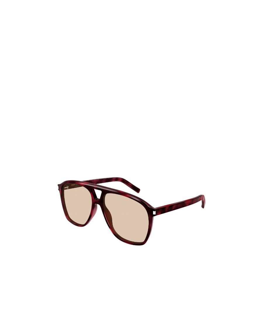 Saint Laurent Oversize-frame Sunglasses In Nude