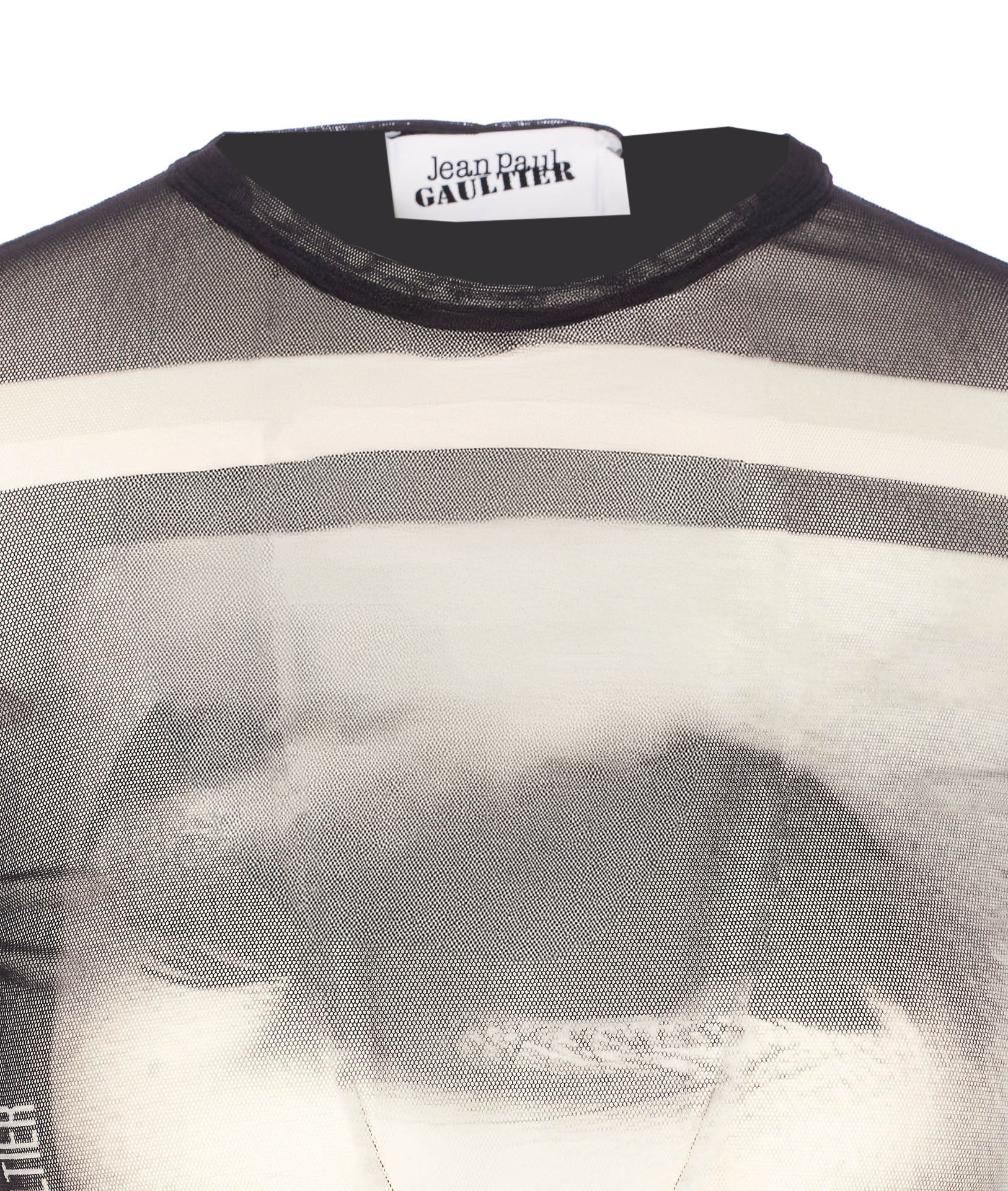 Jean Paul Gaultier Women Eyes And Lips Printed Long Sleeves Top In Multi