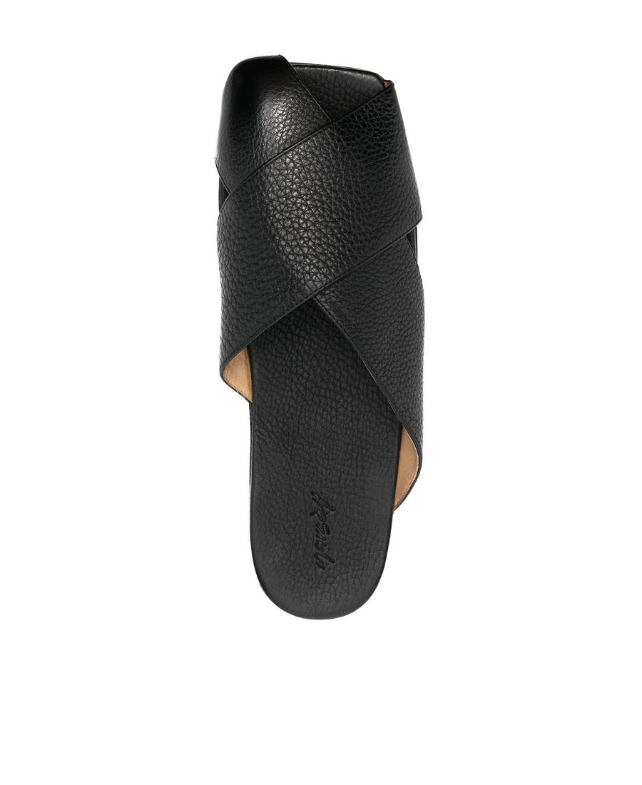 Marsèll Spatula Crossover Sandals In Black