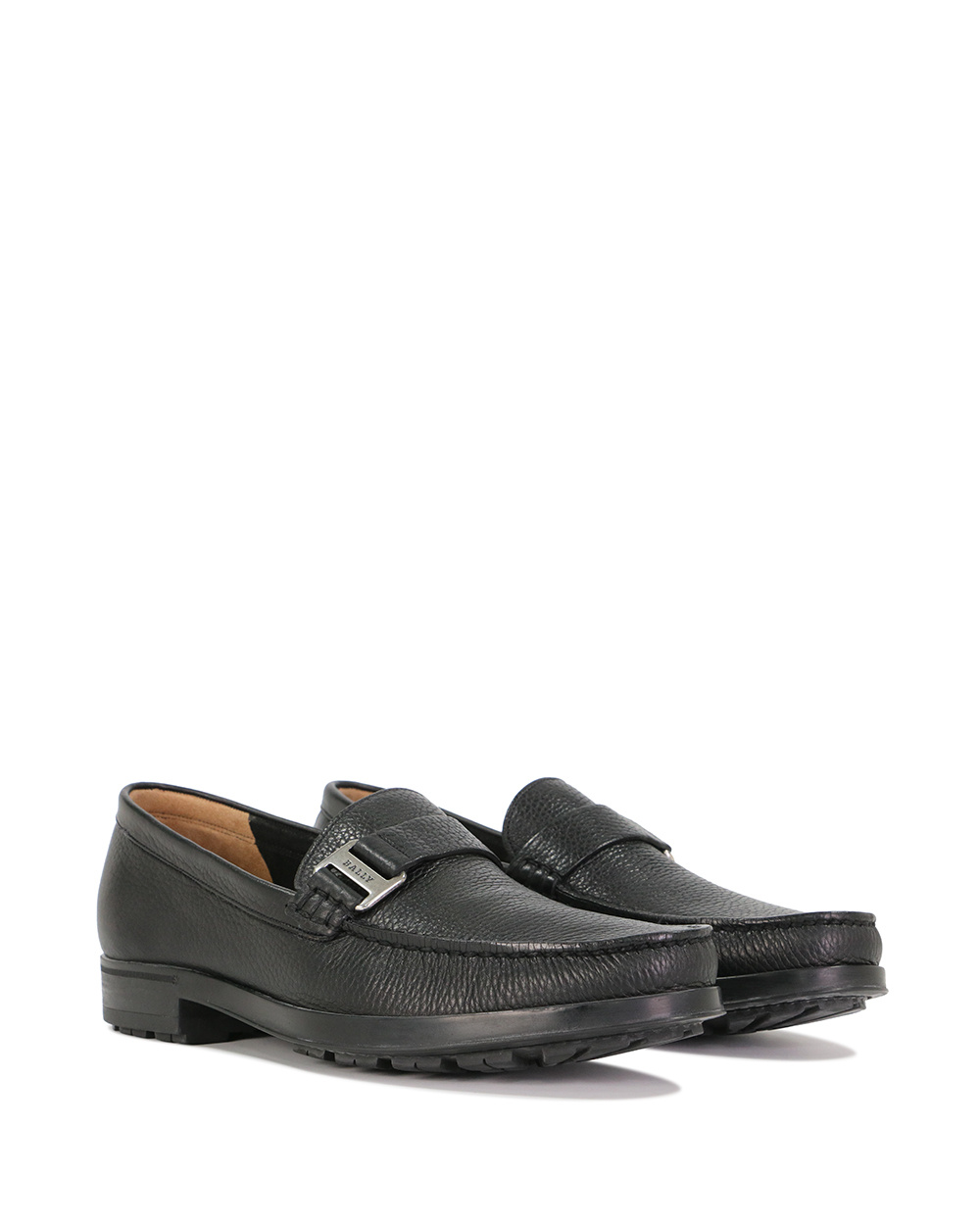 BALLY METAL BUCKLE BUSINESS CASUAL SHOES