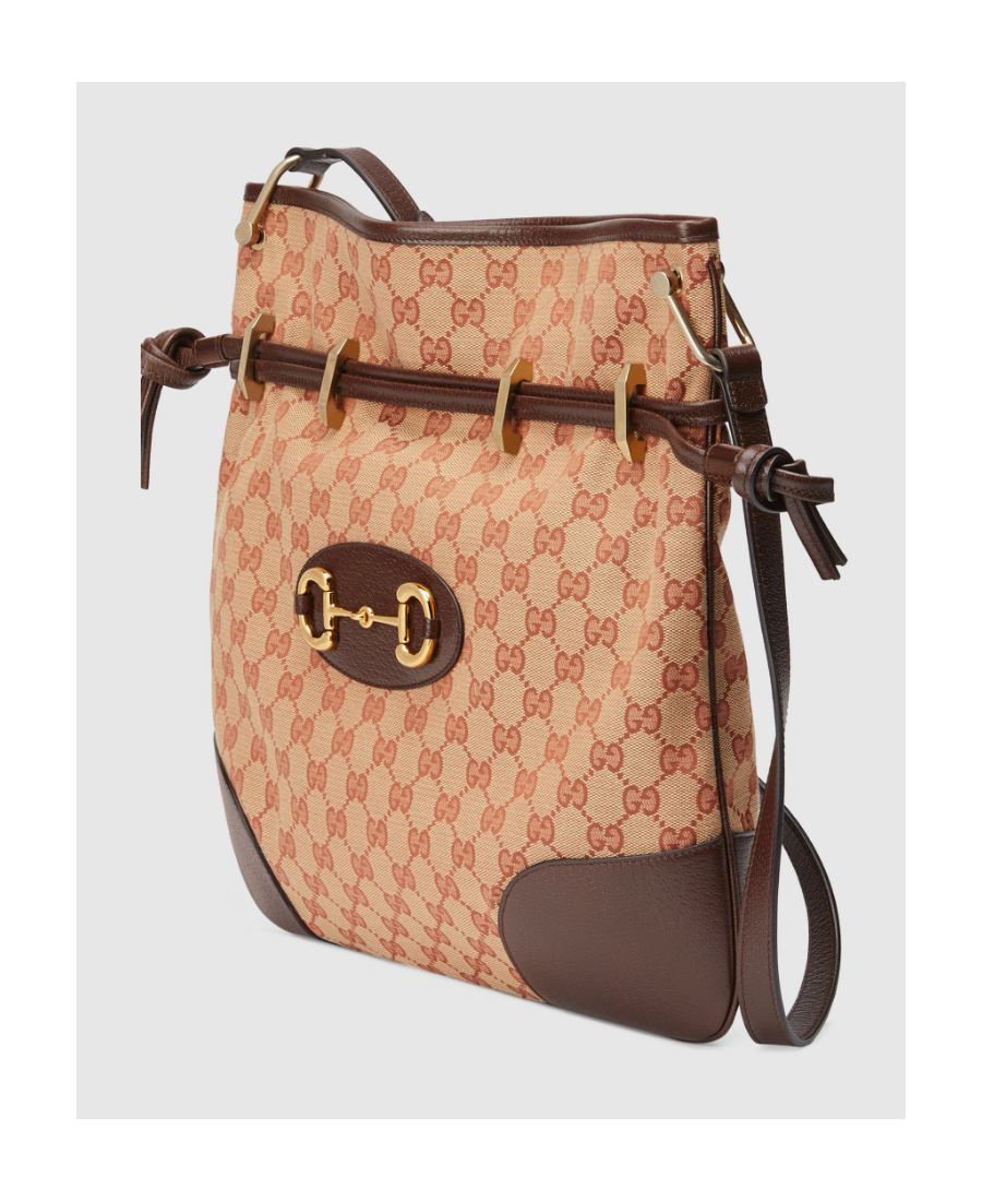 Gucci 1955 Horsebit Messenger Bag In Brown