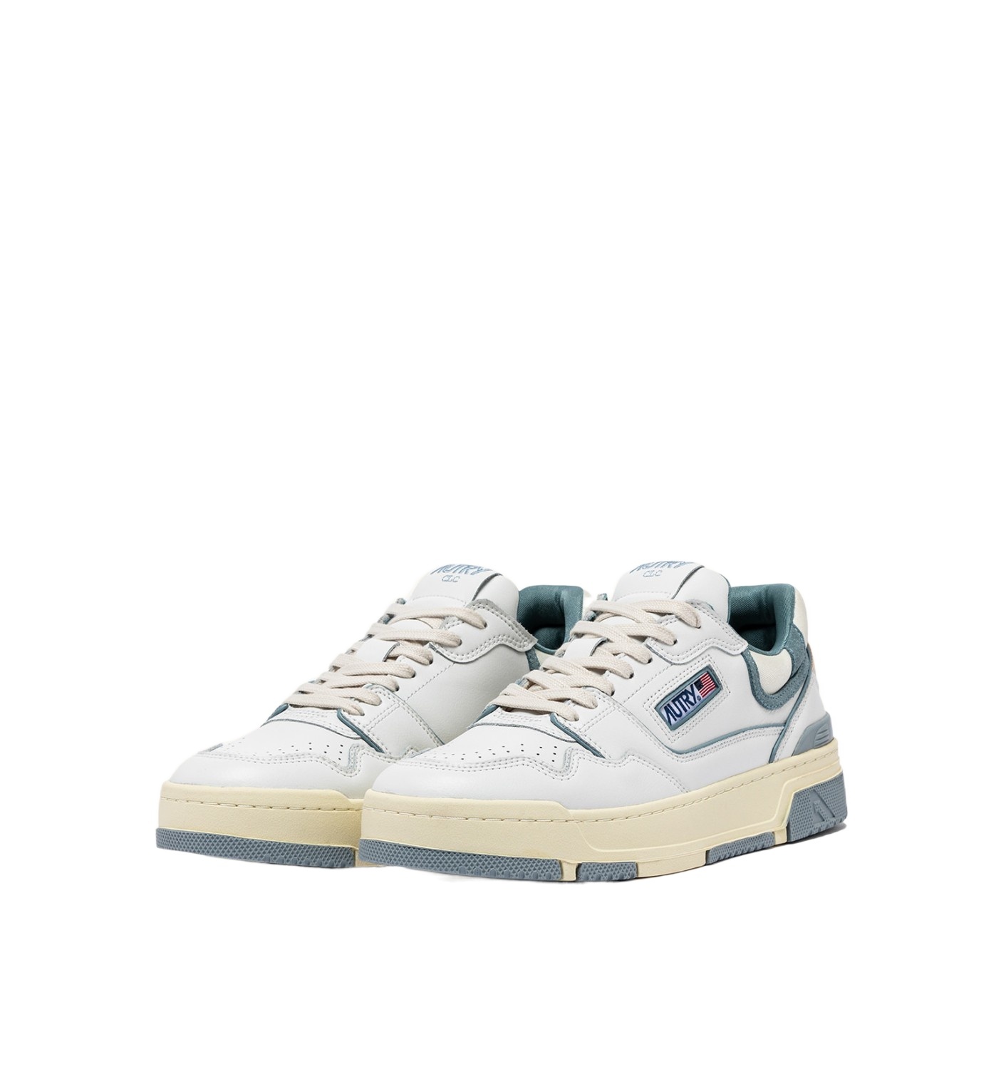 Shop Autry Clc Low Sneakers In White
