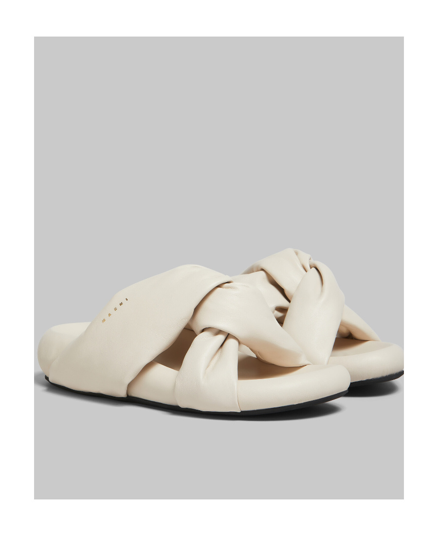 Marni Bubble Sandals In White