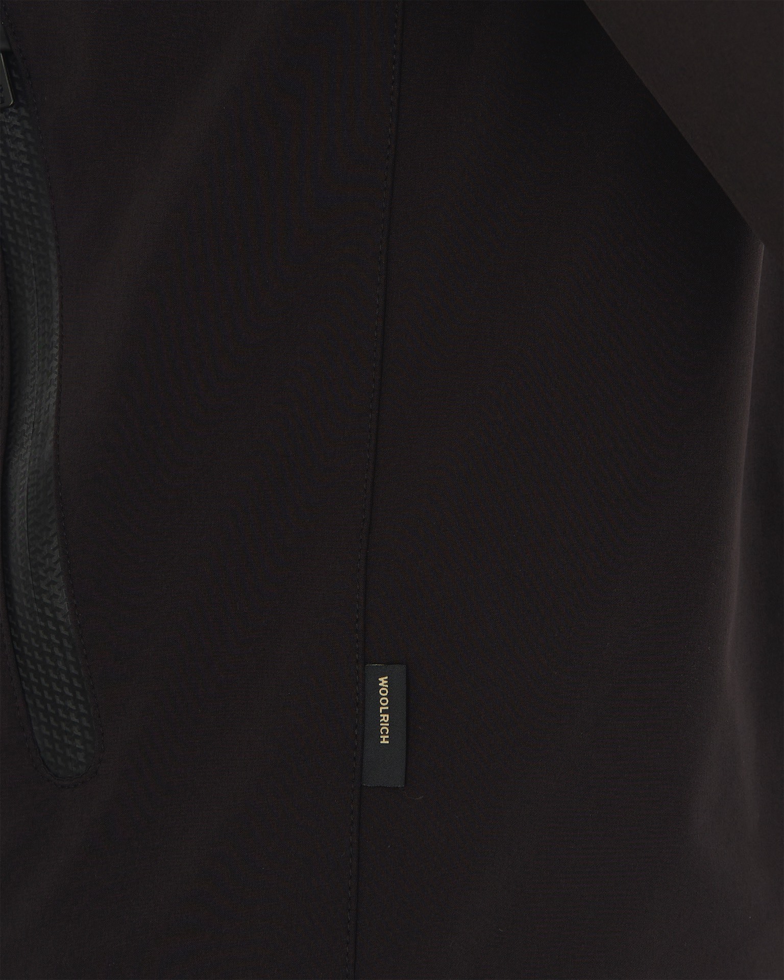 Woolrich Giubbino Soft Shell Pacific Nero In Black