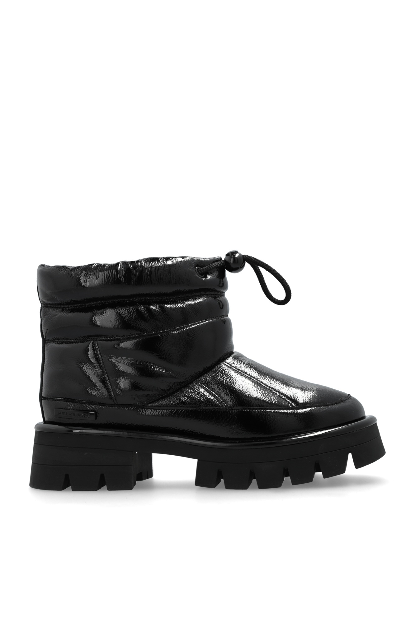 Michael Kors Short Rope Boot In Black