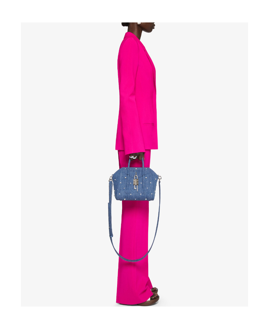 Givenchy Wool-blend Flared Trousers In Pink