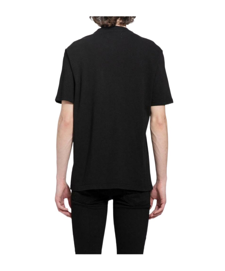 Amiri Mens Black Dragon Branded-print Cotton-jersey T-shirt