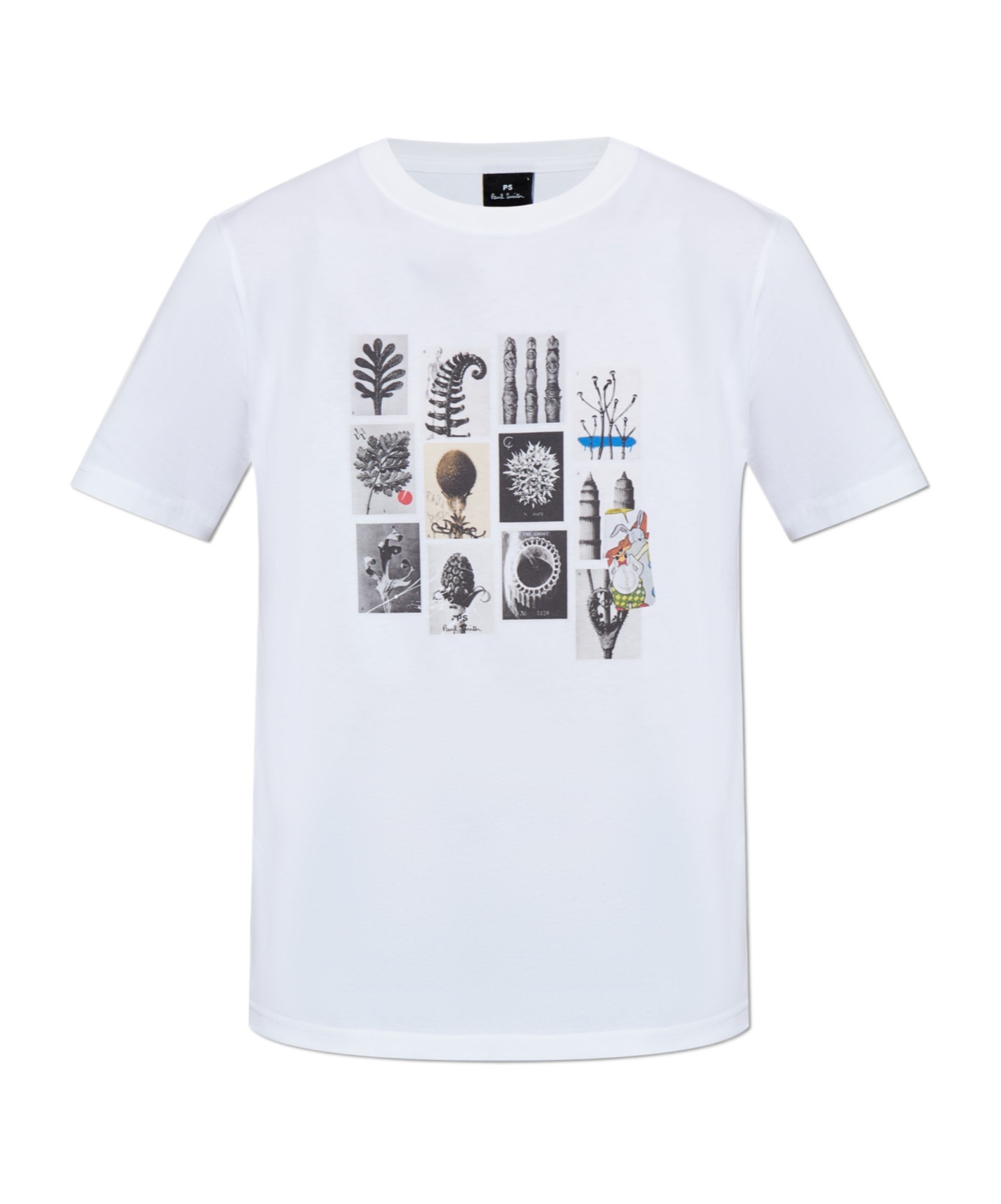 Shop Paul Smith Graphic-print T-shirt In White