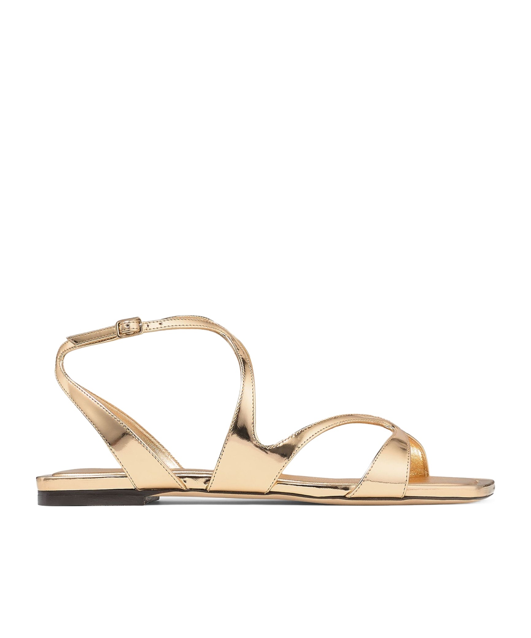 Jimmy Choo Sandales En Cuir Ayla In Nude