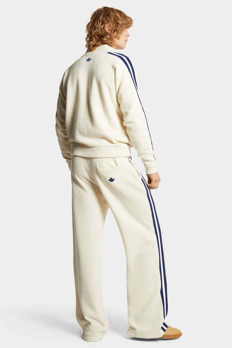 Dsquared2 Jogginghose Mit Logo-stickerei In White