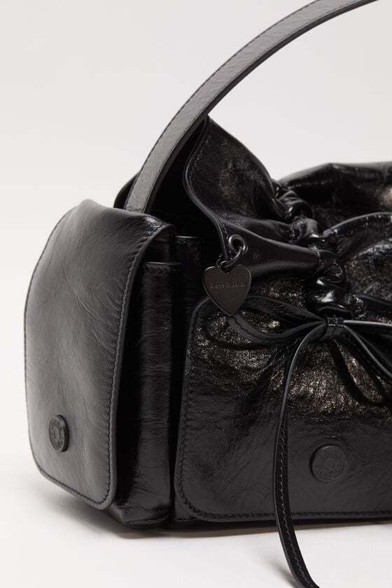 Acne Studios Multi-pocket Shoulder Bag In Black
