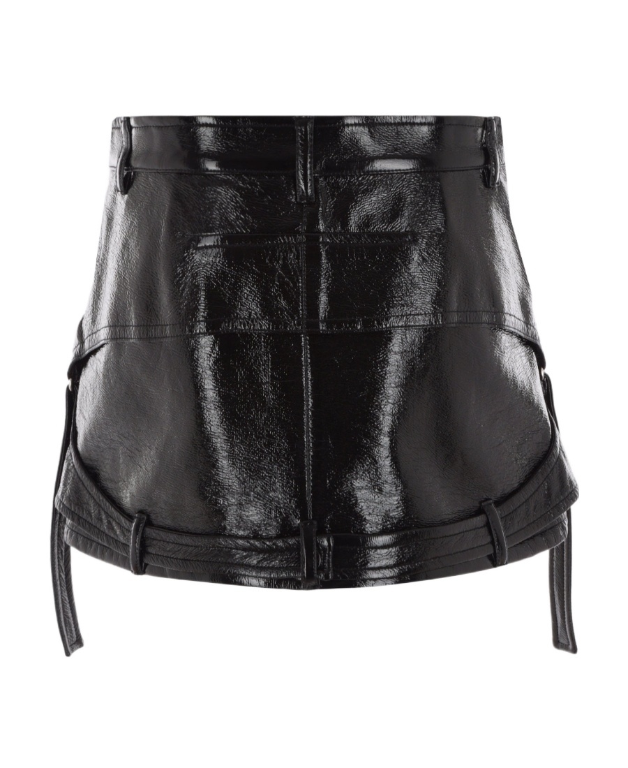 Courrèges Emblem Skirt In Black