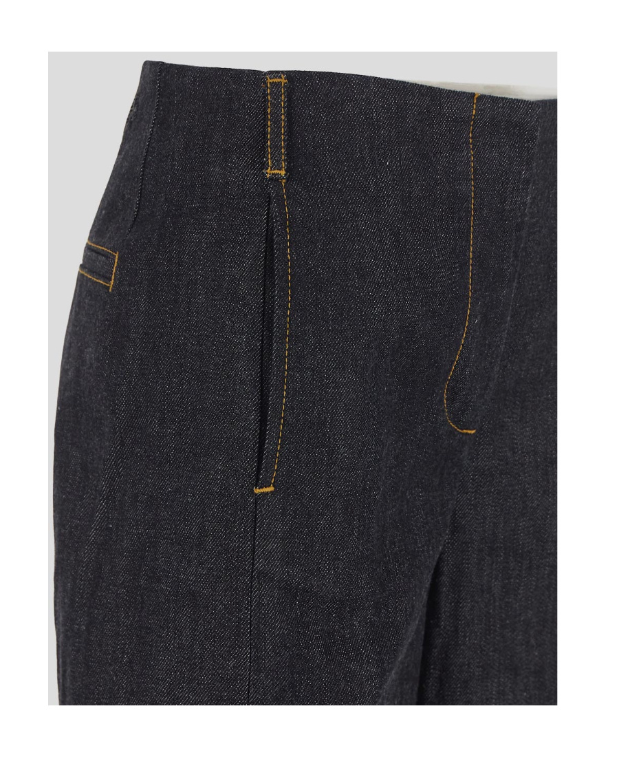 TORY BURCH SELVEDGE STRAIGHT-LEG JEANS