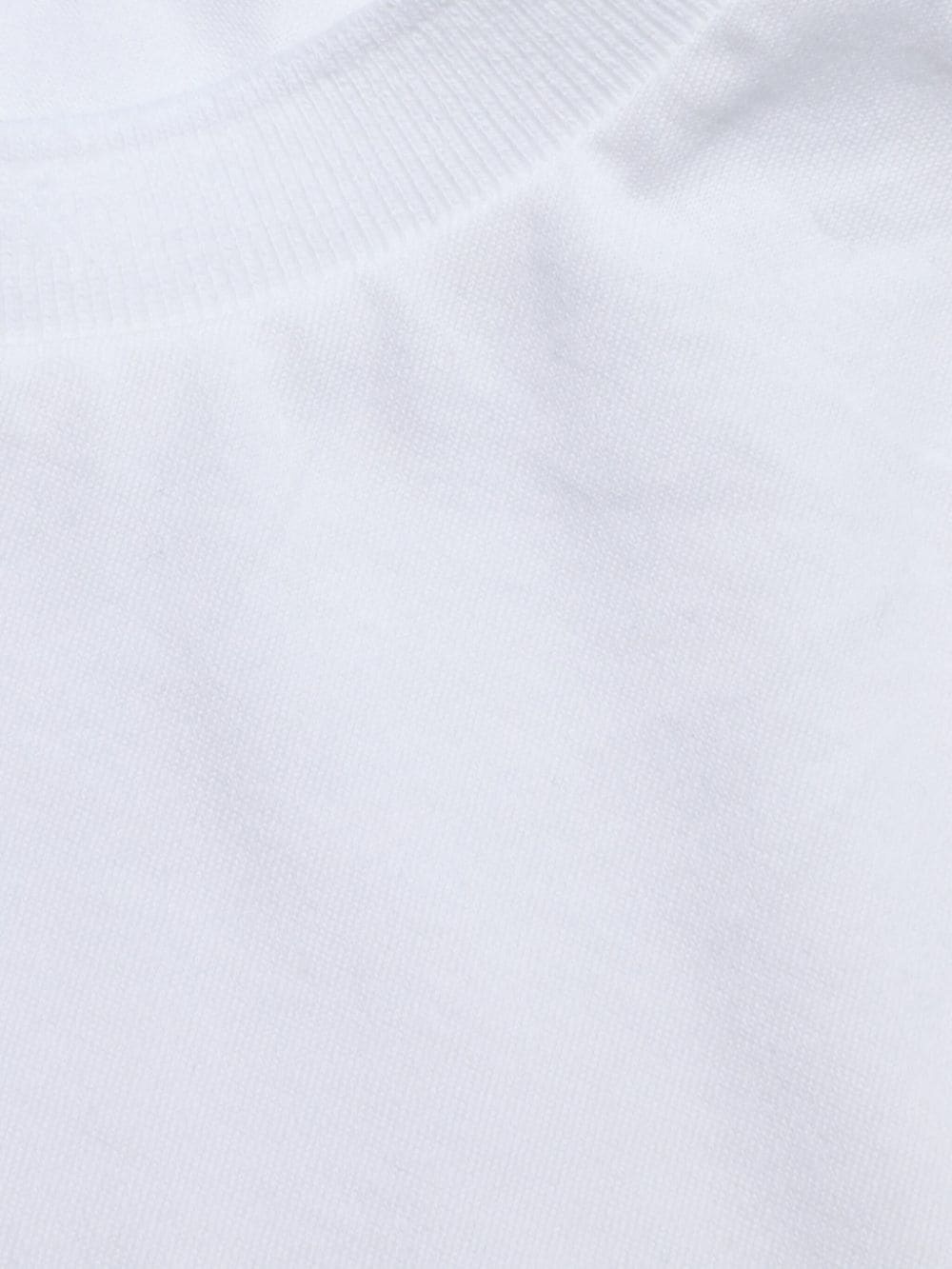 Thom Browne Side Slits Relaxed T-shirt In White