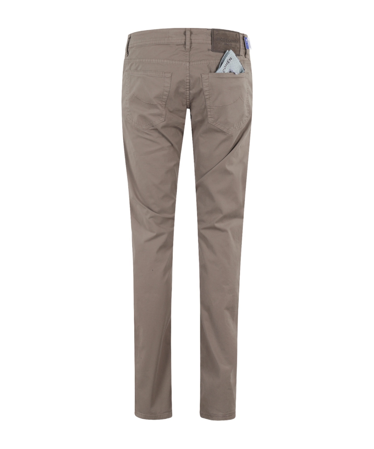 Jacob Cohen Bard 5 Tasche Gabardina Stretch In Gray
