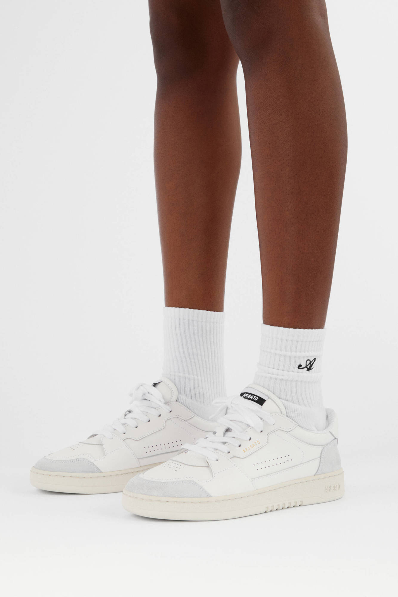 Axel Arigato Dice Lo 34mm Leather Sneakers In White