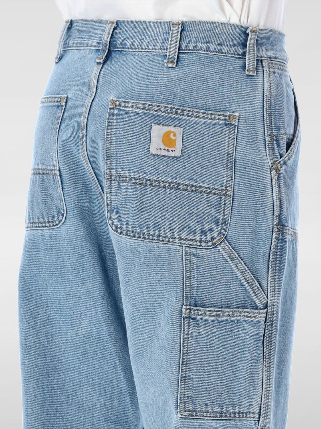 Carhartt Organic Cotton Jeans In Blue