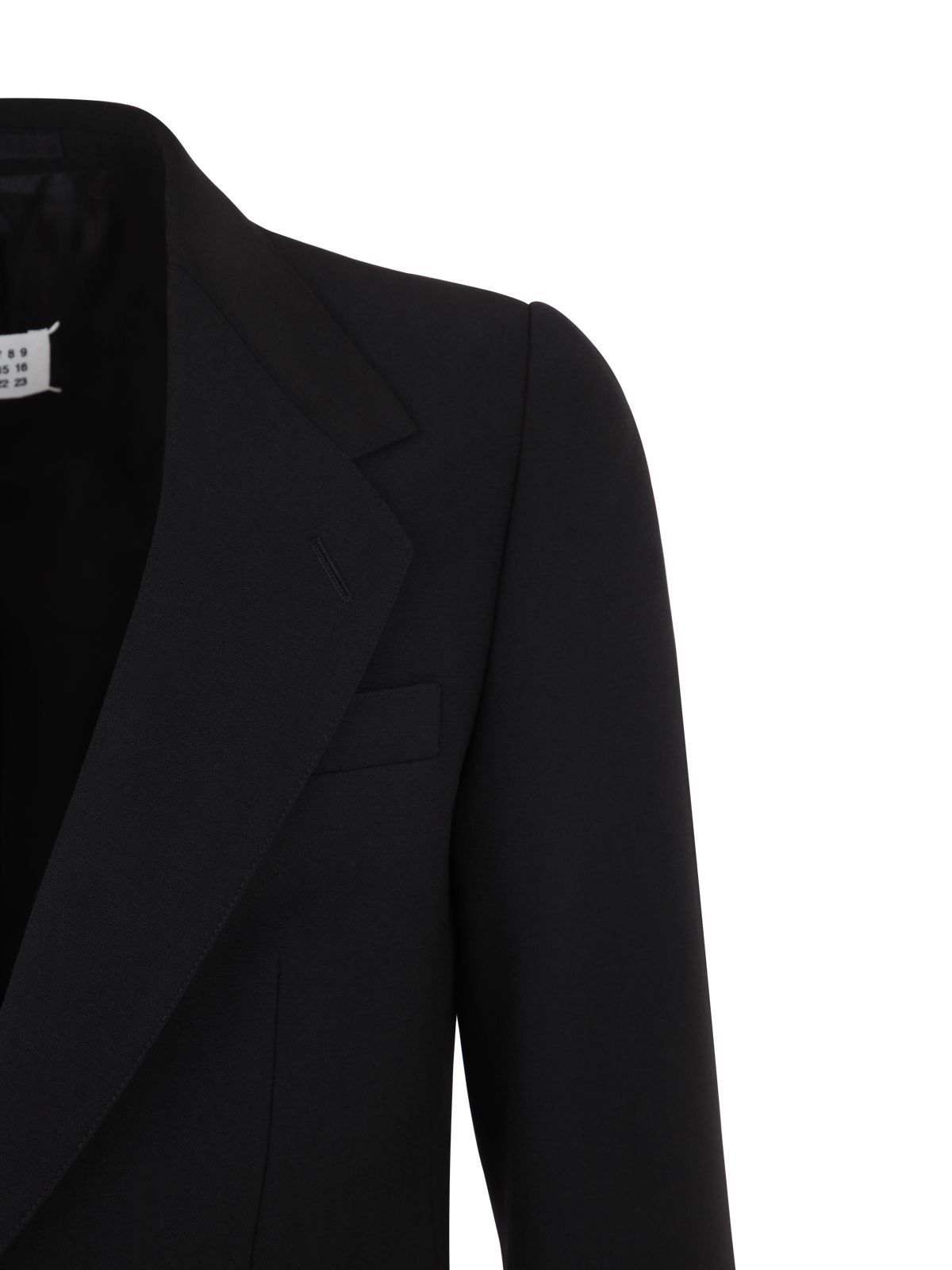 Maison Margiela Wide-leg Single-breasted Two-piece Suit In Black