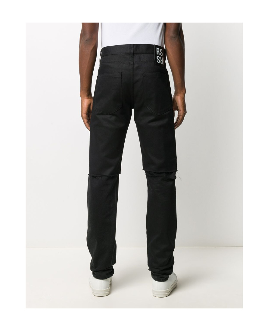 Raf Simons Straight Jeans In Black