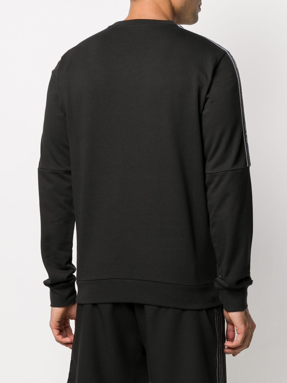 Ea7 Sweaters Black In Black