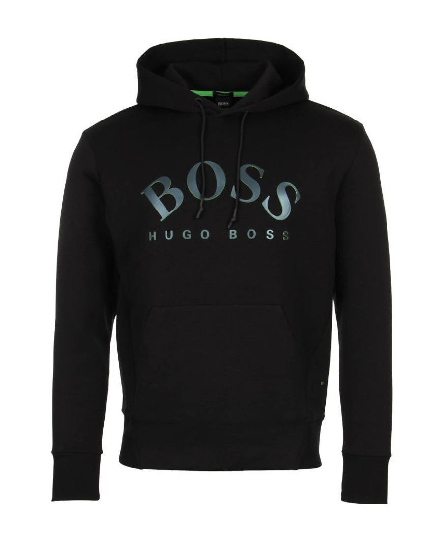 HUGO BOSS LOGO HOODED SWEATER