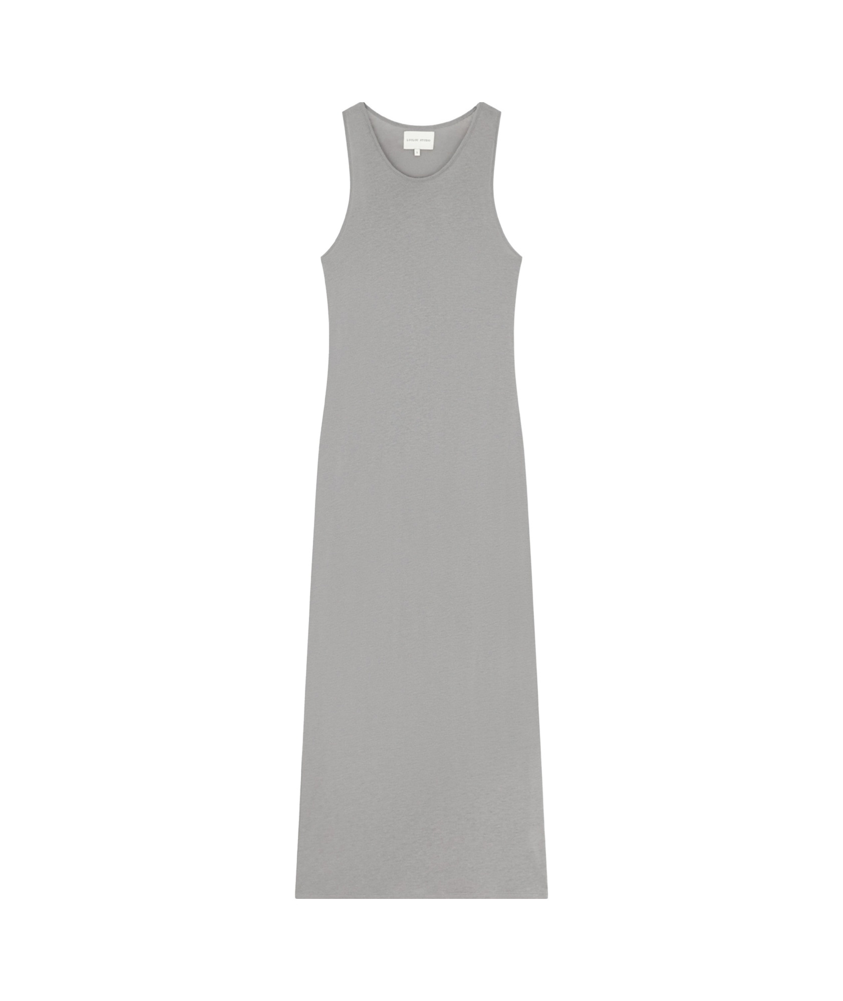 Shop Loulou Studio Myron Maxi Dress In Gray