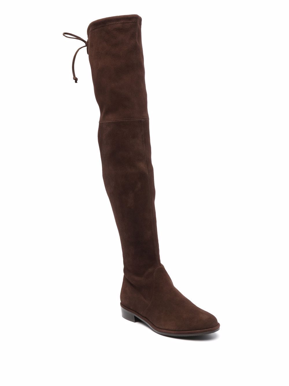 Stuart Weitzman Lowland Thigh-high Boots In Black