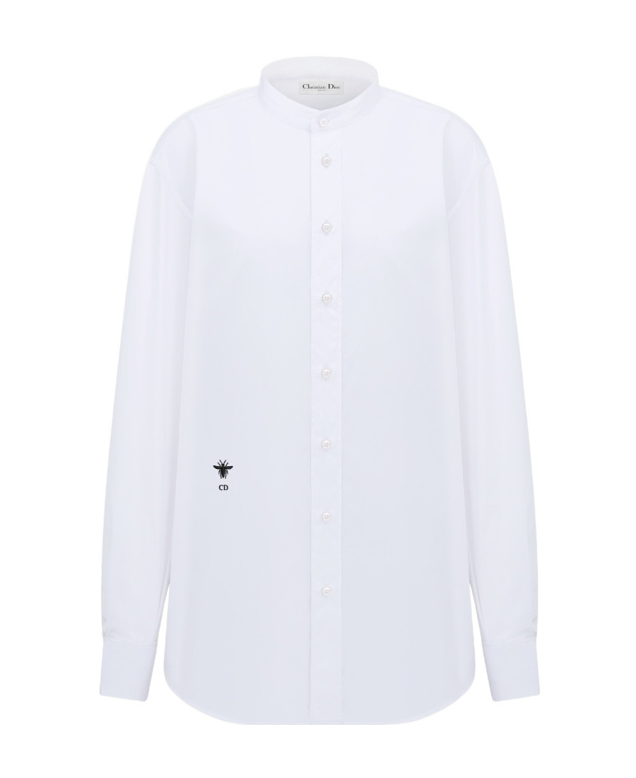 Dior Button Shirt In White