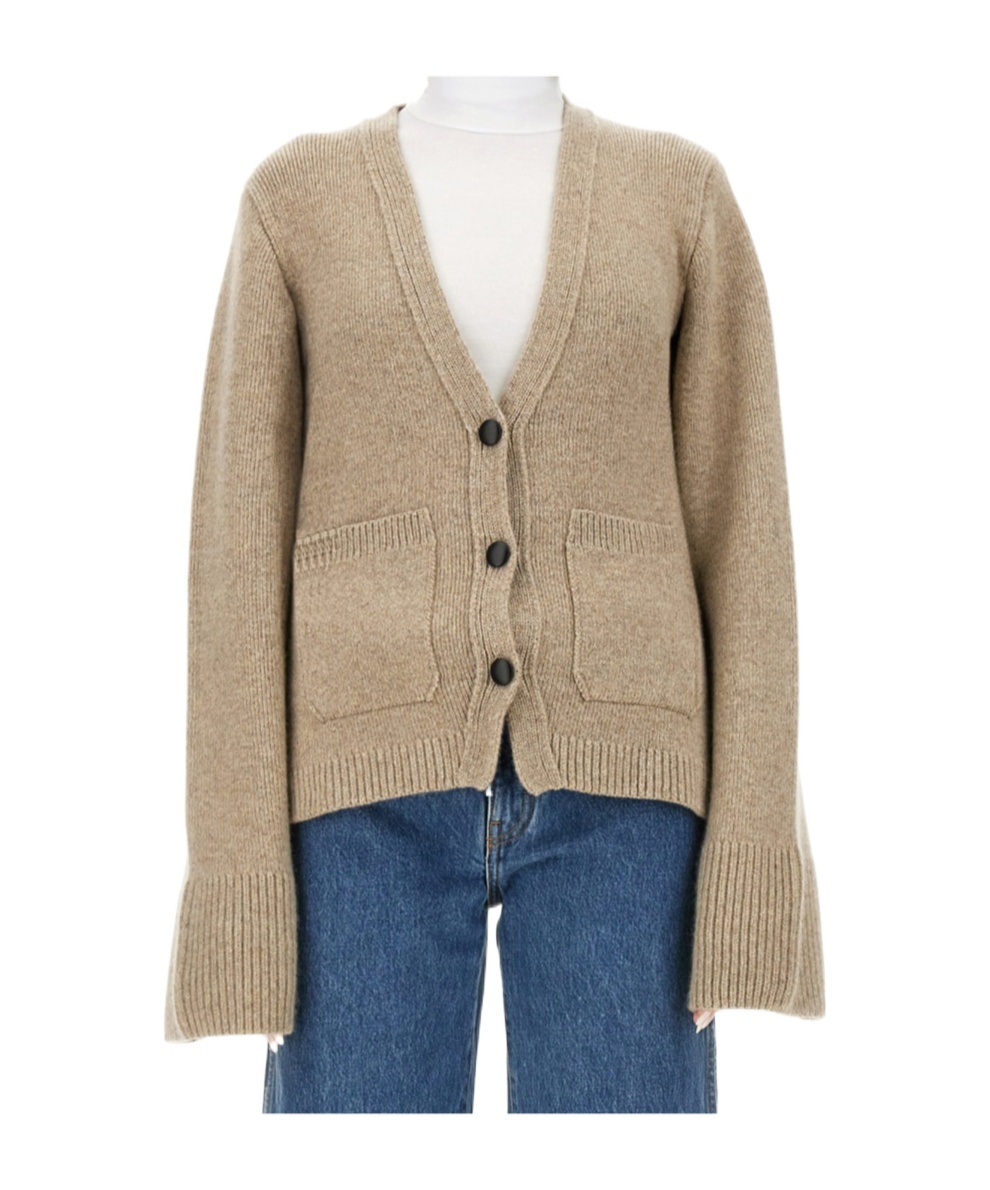 KHAITE SCARLET CARDIGAN